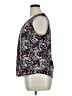 Croft & Barrow 100% Polyester Purple Black Sleeveless Blouse Size XL - photo 5