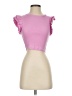 Zara Pink Short Sleeve Top Size S - photo 1