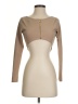 Hot Miami Styles Tan Long Sleeve Top Size S - photo 1