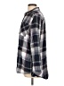 Natural Reflections Plaid Gray Long Sleeve Button-Down Shirt Size L - photo 5