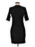 Gap Solid Black Casual Dress Size Med Petite - photo 2