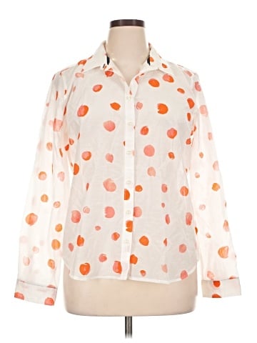 JCPenney Long Sleeve Blouse (view 1)