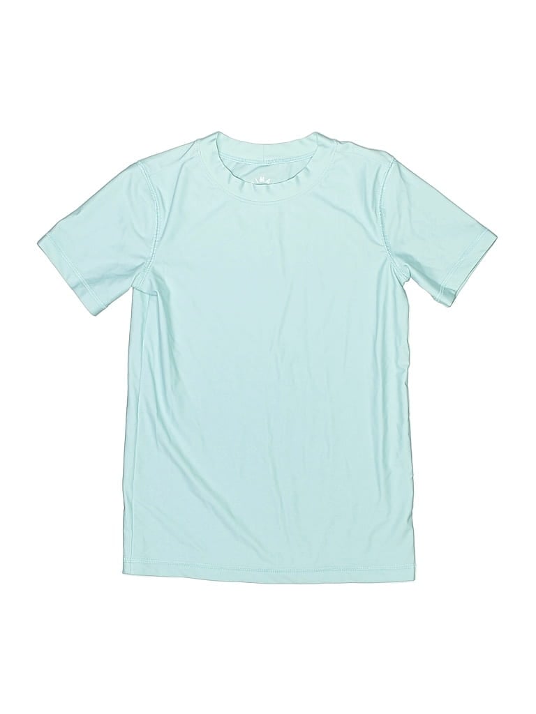 Pre-owned Primary Clothing Kids' Active T-shirt In Teal