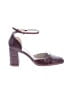 Zara Red Burgundy Heels Size EU 38 - photo 1