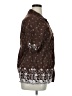 Assorted Brands Paisley Brown 3/4 Sleeve Button-Down Shirt Size XL (estimated) - photo 4