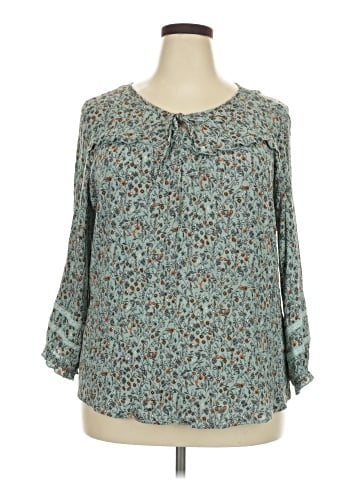Weekend Suzanne Betro 3/4 Sleeve Blouse (view 1)