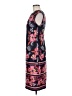 Eliza J Print Black Cocktail Dress Size 8 - photo 5