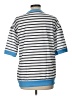 Unbranded Stripes Blue Short Sleeve T-Shirt Size L (estimated) - photo 2