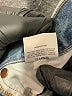 Express 100% Cotton Hearts Blue Jeans Size 4 - photo 9
