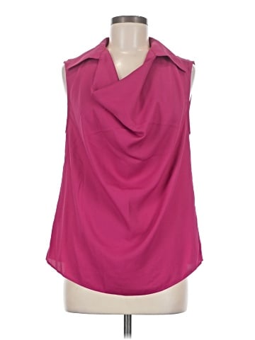 Halston Sleeveless Blouse (view 1)