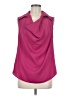 Halston 100% Polyester Pink Sleeveless Blouse Size M - photo 1