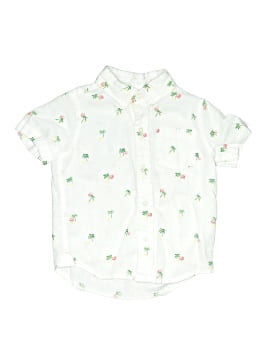Janie And Jack Short Sleeve Button Down Shirt