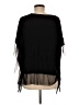 BCBGMAXAZRIA Black Short Sleeve Top Size M - photo 2