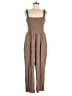 Wilfred Solid Brown Jumpsuit Size L - photo 1