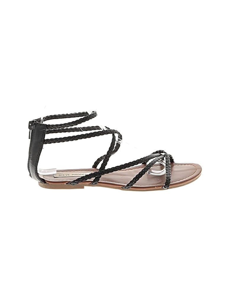 Pre-owned Steve Madden Sandals In Black