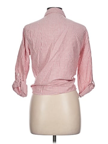 Love Notes 3/4 Sleeve Button-Down Shirt (view 2)