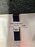 Equipment 100% Rayon Stripes White Blazer Size XL - photo 3