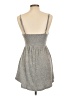 Audrey 3+1 Solid Gray Casual Dress Size L - photo 2