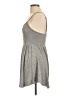 Audrey 3+1 Solid Gray Casual Dress Size L - photo 5