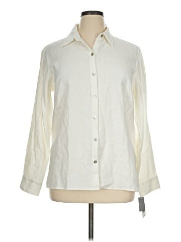 Charter Club Long Sleeve Button-Down Shirt (view 1)