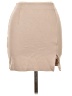 Stradivarius Solid Tan Casual Skirt Size L - photo 1
