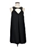 BCBGeneration 100% Polyester Solid Black Casual Dress Size XS - photo 1
