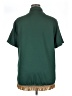 Shein 100% Polyester Color Block Green Short Sleeve Blouse Size XL - photo 2
