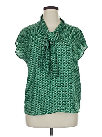 Pleione Short Sleeve Blouse (view 1)