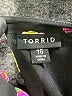Torrid 100% Polyester Floral Black Casual Dress Size 16 - photo 7