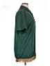 Shein 100% Polyester Color Block Green Short Sleeve Blouse Size XL - photo 4
