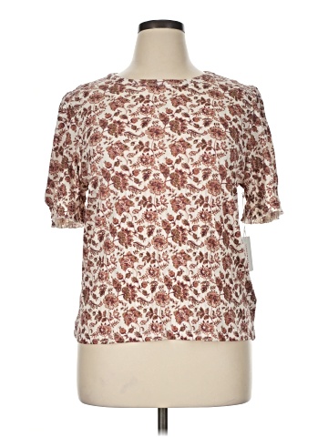Lucky Brand Short Sleeve Blouse (view 1)