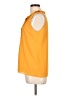 Rose + Olive 100% Polyester Yellow Sleeveless Blouse Size L - photo 5