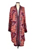 Angie 100% Rayon Red Kimono Size L - photo 1