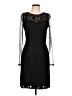 Long Tall Sally 100% Polyester Black Cocktail Dress Size 10 - photo 1