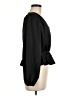 Express 100% Polyester Black Long Sleeve Blouse Size M - photo 4
