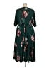 Torrid Floral Green Casual Dress Size 4X Plus (4) - photo 2