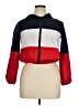 Tommy Hilfiger Color Block Red Windbreaker Size 0X (estimated) - photo 1