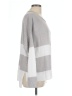 Eileen Fisher 100% Linen Color Block Gray Pullover Sweater Size L - photo 4