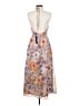 Lulus 100% Polyester Floral Gray Cocktail Dress Size S - photo 2