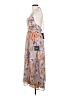 Lulus 100% Polyester Floral Gray Cocktail Dress Size S - photo 5