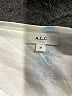 A.L.C. 100% Cotton Ivory Short Sleeve Blouse Size M - photo 7