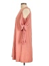 Taylor Solid Pink Casual Dress Size 10 - photo 5