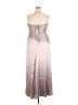 Meshki Metallic Silver Cocktail Dress Size XXXL - photo 2