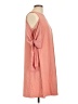 Taylor Solid Pink Casual Dress Size 10 - photo 4