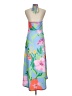Dudley Stephens Tropical Blue Casual Dress Size L - photo 2
