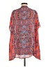 Feathers Orange Kimono One size - photo 2