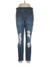 Rock & Republic Solid Blue Jeans Size 16 - photo 1