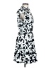 Joie 100% Polyester Print Blue Cocktail Dress Size S - photo 4