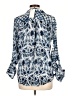 AP.NY Print Blue 3/4 Sleeve Blouse Size L - photo 2