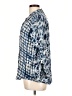 AP.NY Print Blue 3/4 Sleeve Blouse Size L - photo 5